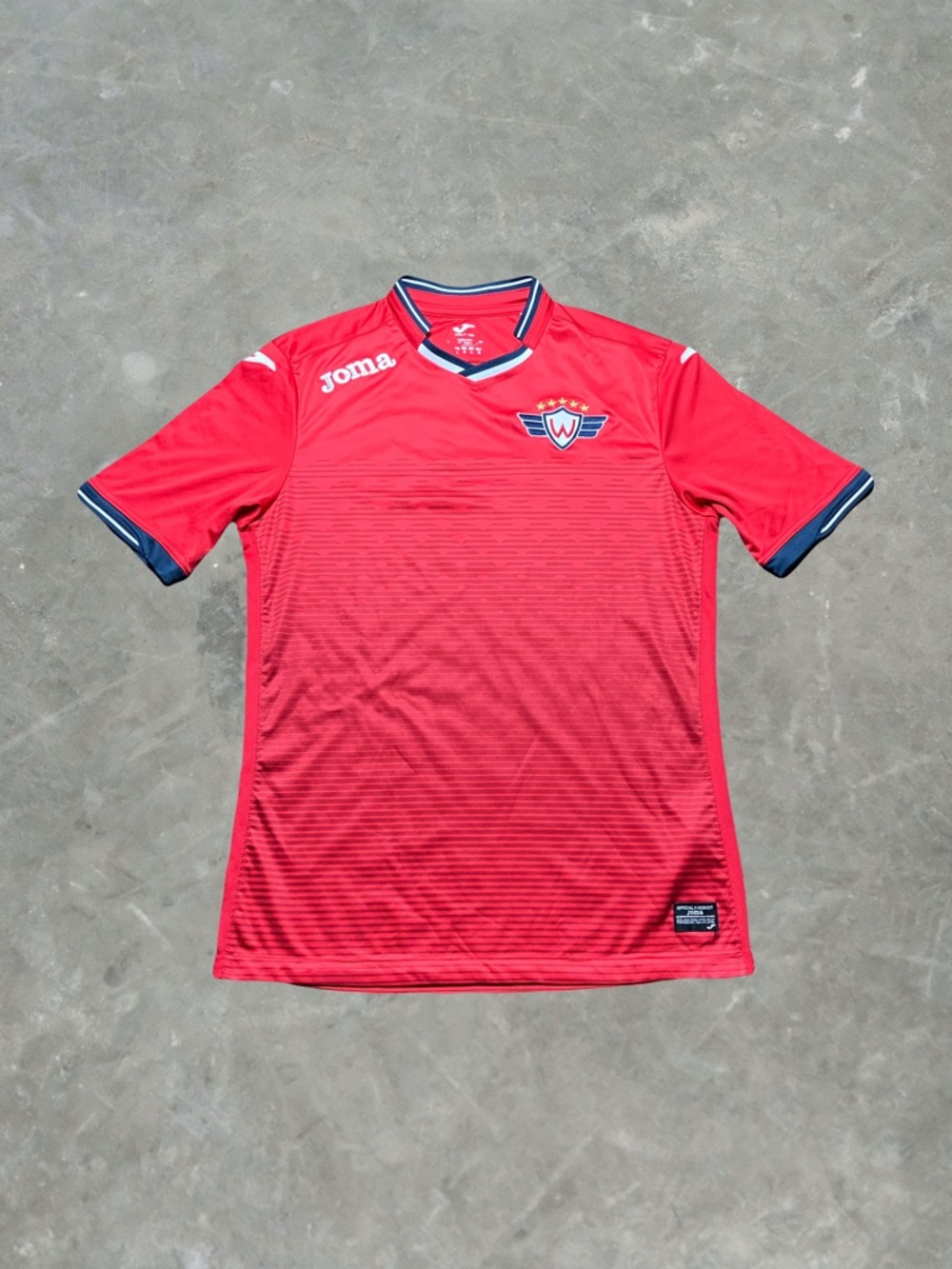 Joma Club Jorge Wilstermann 2017 Copa Libertadores Soccer Jersey Mens Size L Red